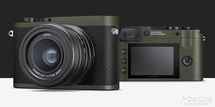 徠卡發布了記者版Q2和Q2Monochrom相機 特別耐看的軍綠色