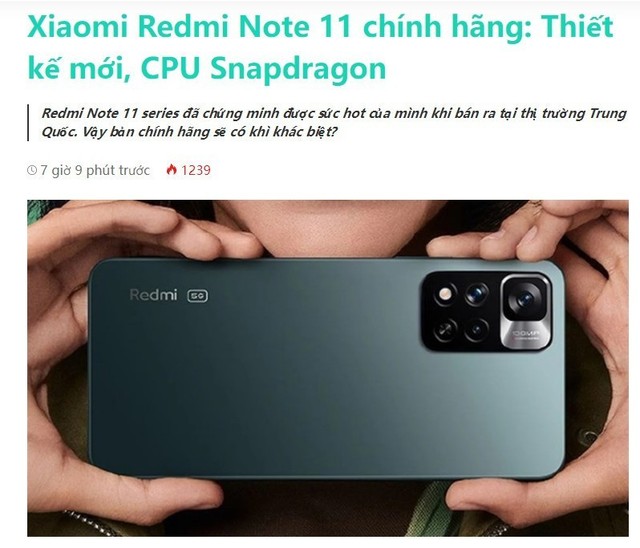 比国行版更香？ 海外版Redmi Note11系列搭载的是高通骁龙处理器
