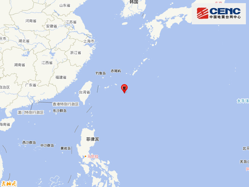 琉球群岛东南部发生6.5级地震震源深度10千米 福建多地有震感